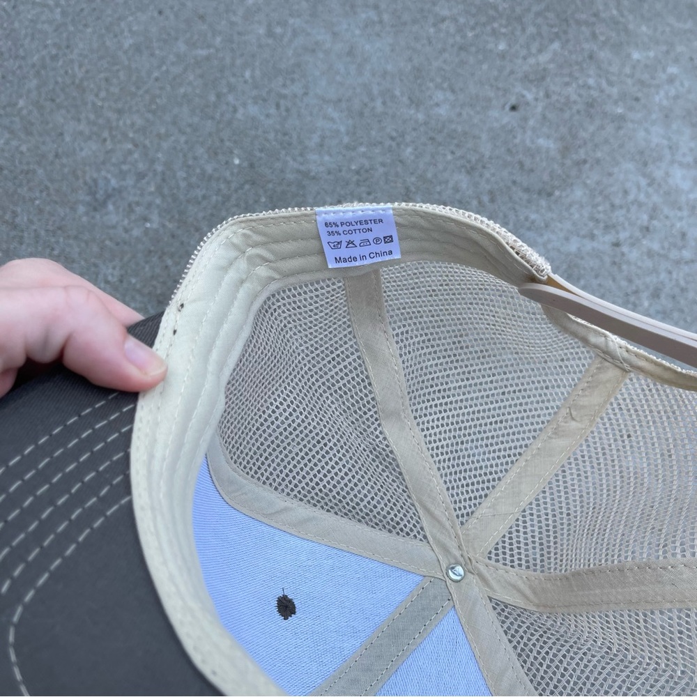 Stihl Men’s Brown On Brown Trucker Hat OSFM - Picture 4 of 5